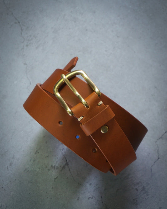 Classic Solid Brass Buckle Belt