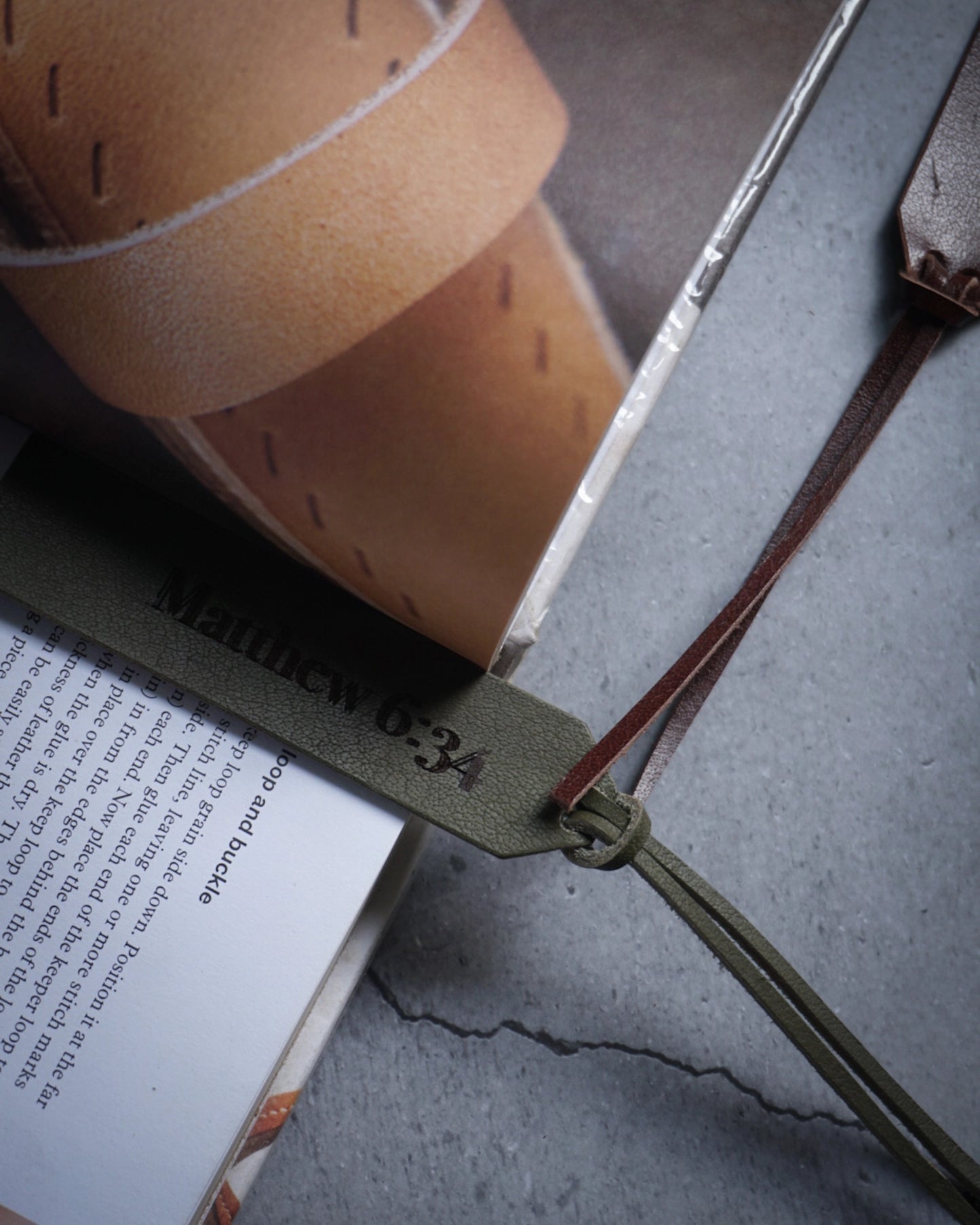 Leather Bookmarks No.2