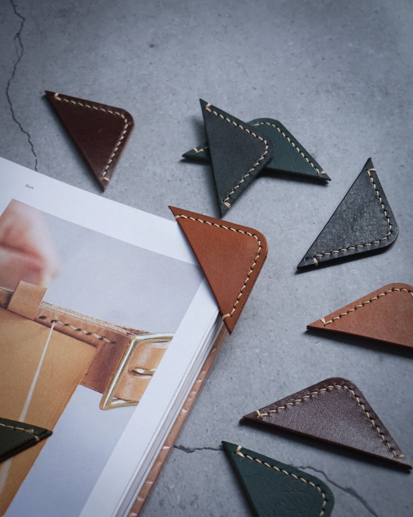 Leather Bookmarks No.1